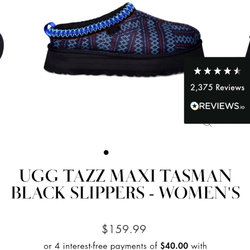 Like New!! | With box!! | UGG Tazz Maxi Tasman Slippers | Platform